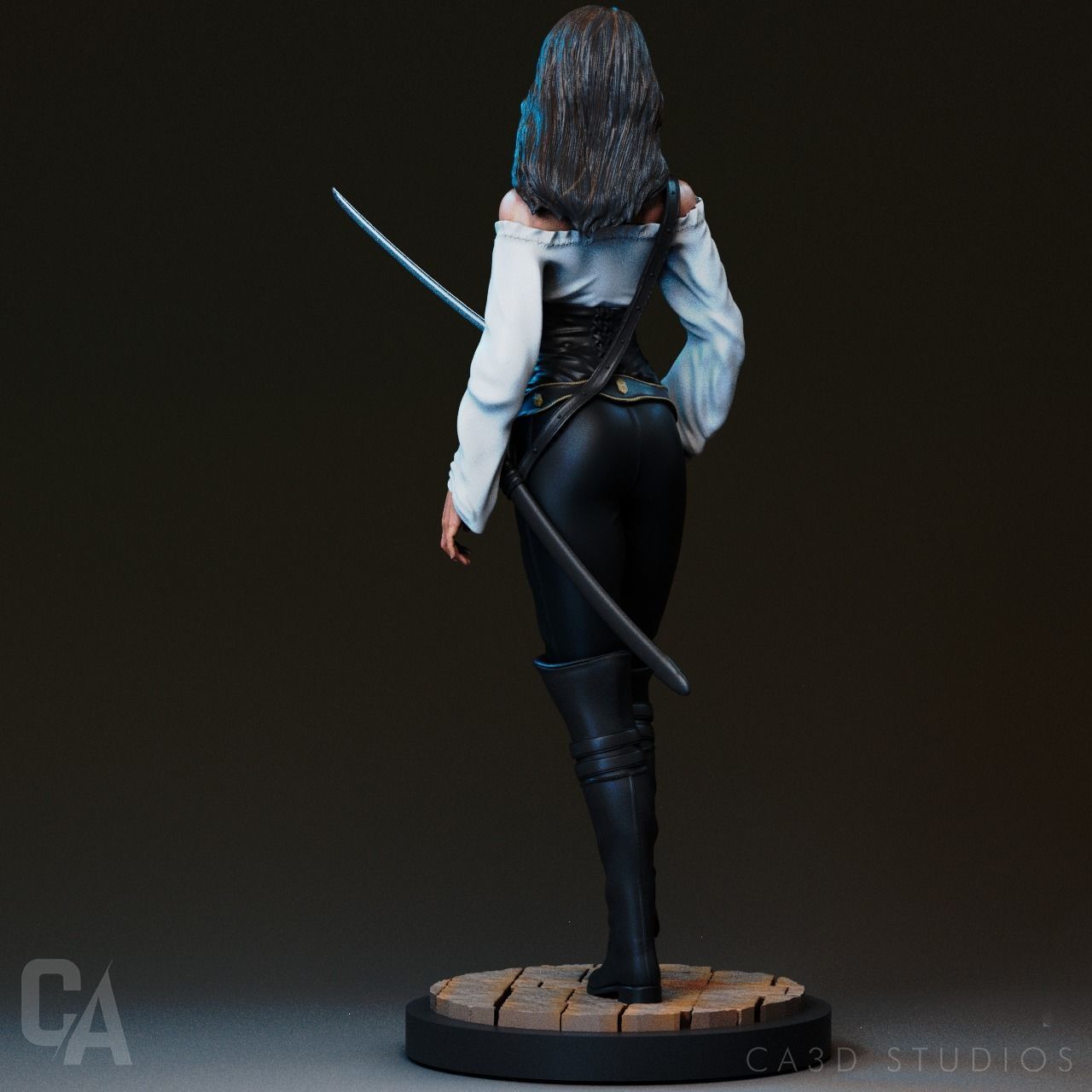 Angelica Teach - Pirates of the Caribbean 3D Print 3D print model_4