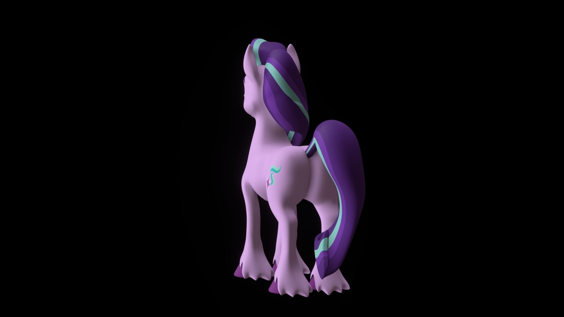 Starlight Glimmer Low-poly 3D model_18