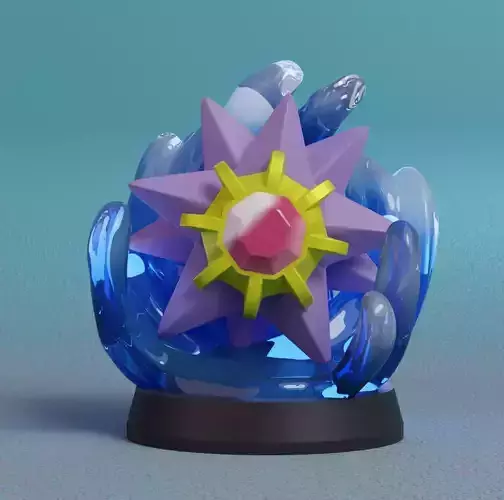 Pokemon - Starmie 3D print model