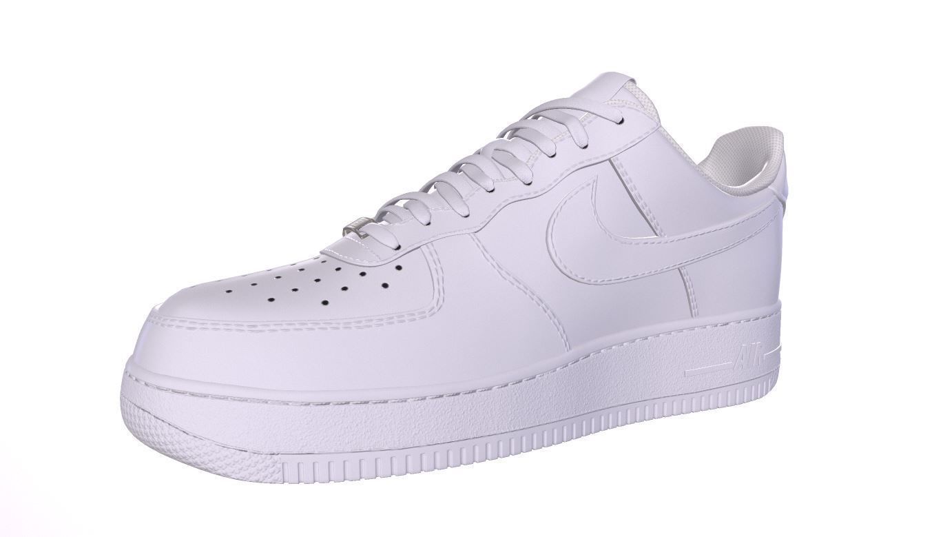 AIR FORCE 1  Free low-poly 3D model_4