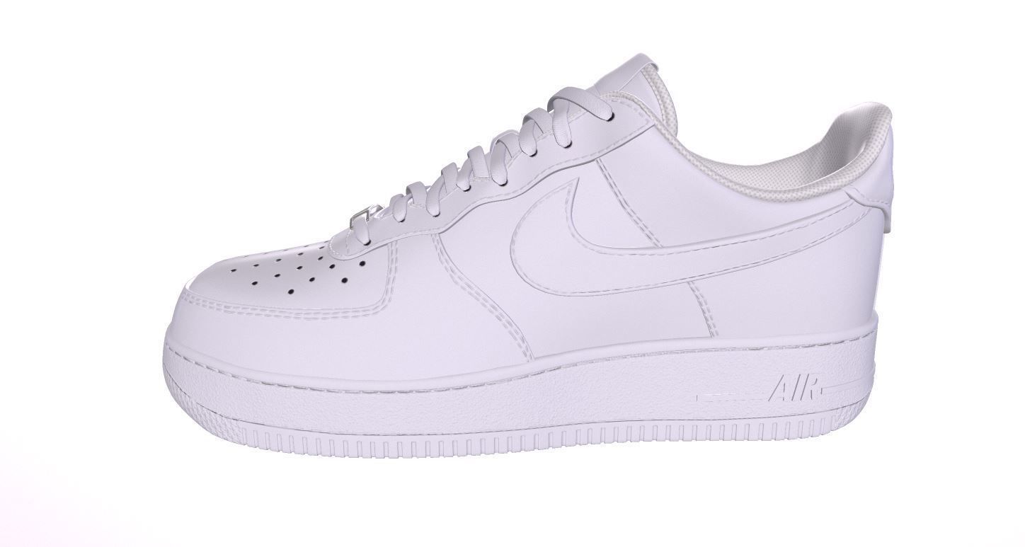 AIR FORCE 1  Free low-poly 3D model_3