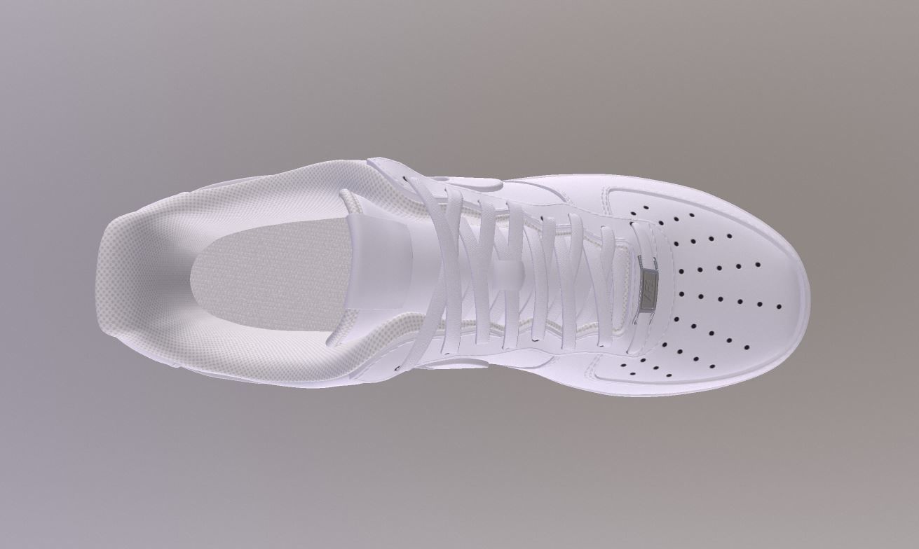AIR FORCE 1  Free low-poly 3D model_6