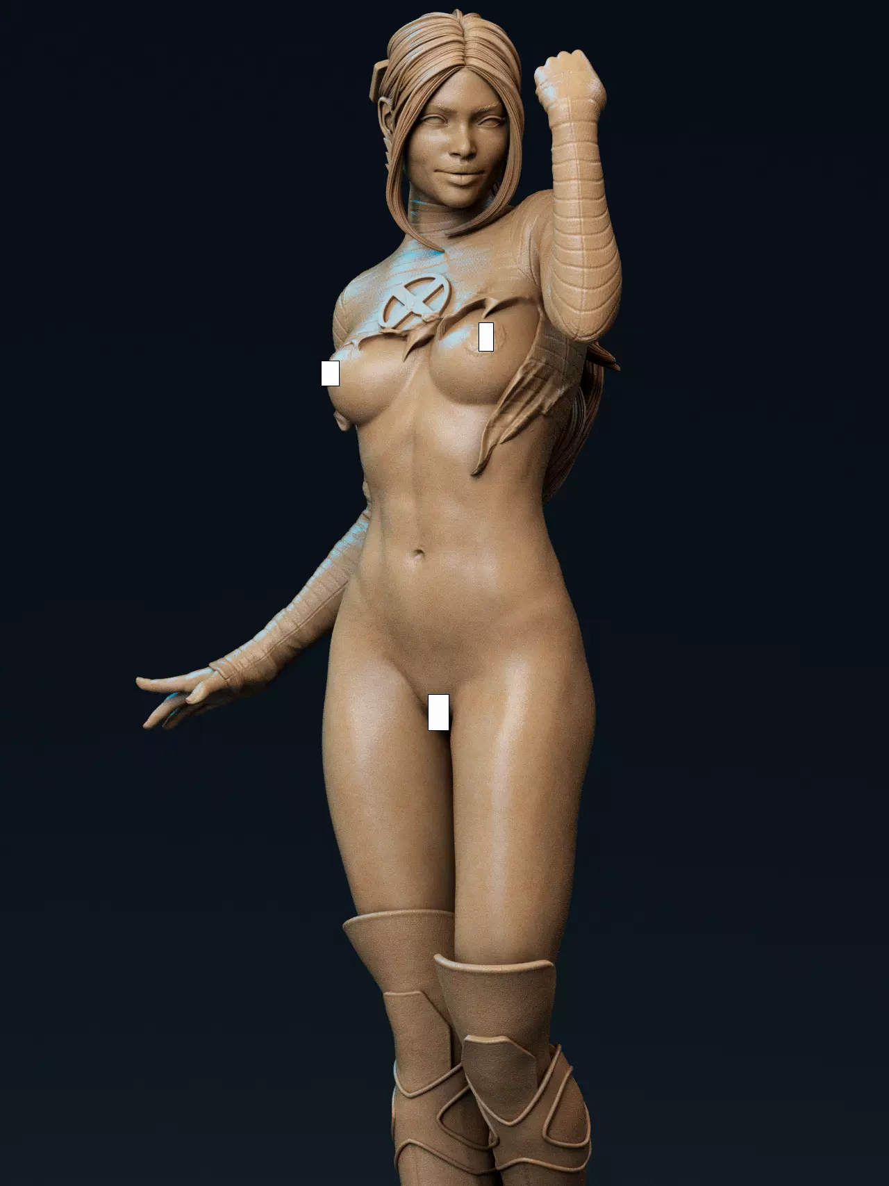 Storm NSFW 3D Print 3D print model_0