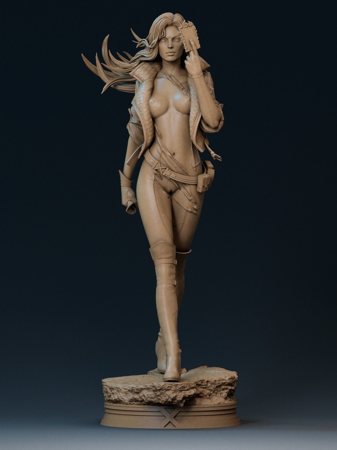 Rogue NSFW 3D print model_5