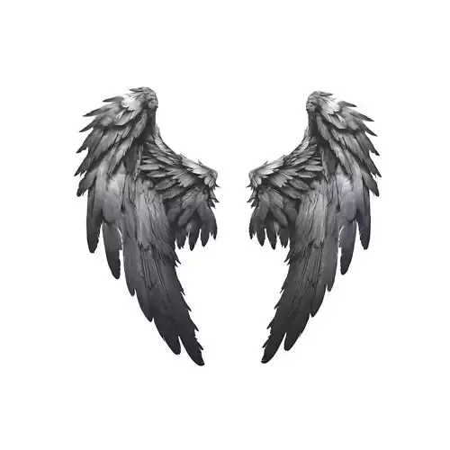 Low Poly Wings v5 001