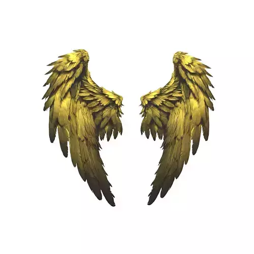 Low Poly Wings v5 005