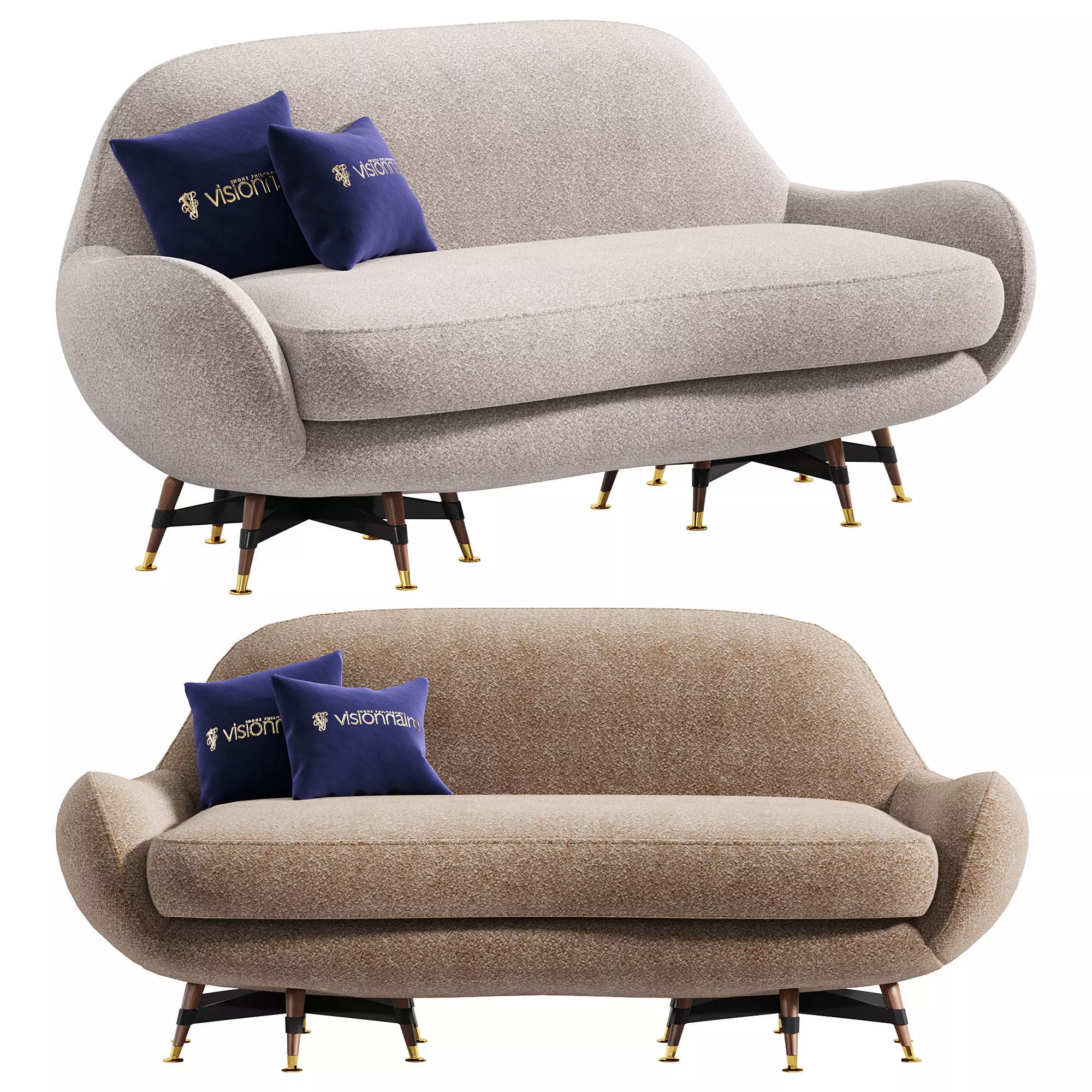 MERCURY Sofa by Catalogue 3D model
