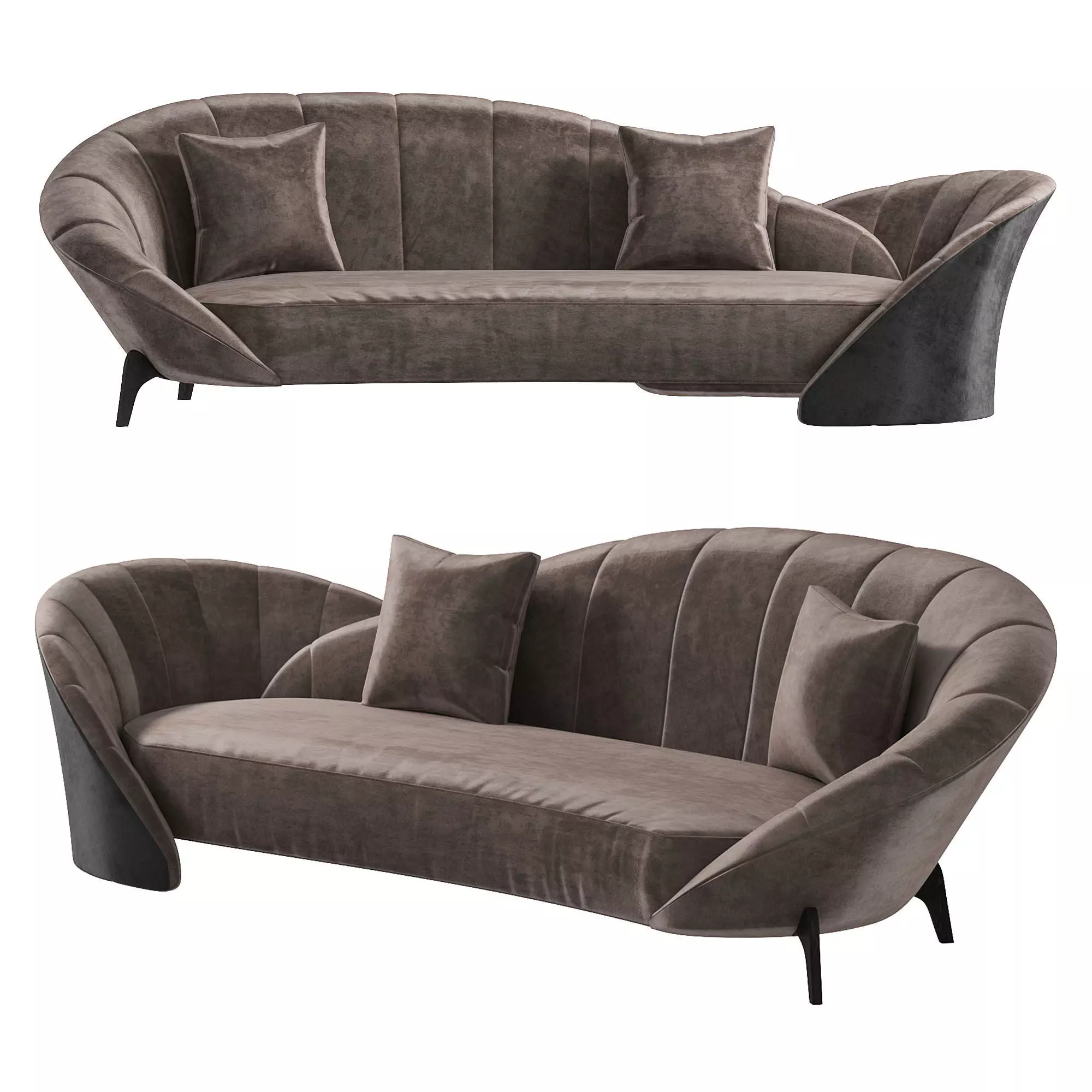 PRESENCE SOFA By Visionary  3D model_0