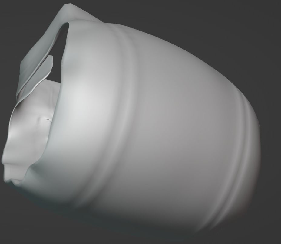 Animated Diaper Low-poly 3D model_15