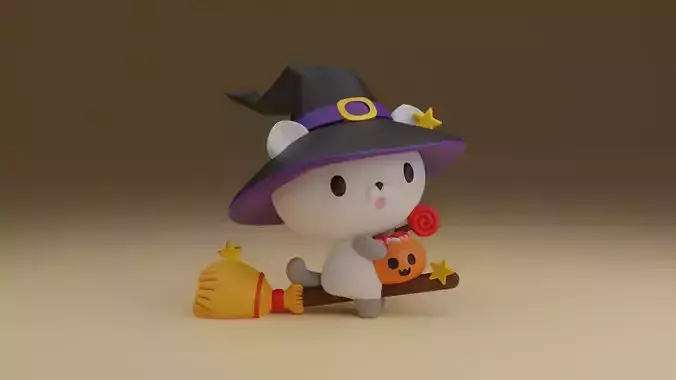 halloween cat