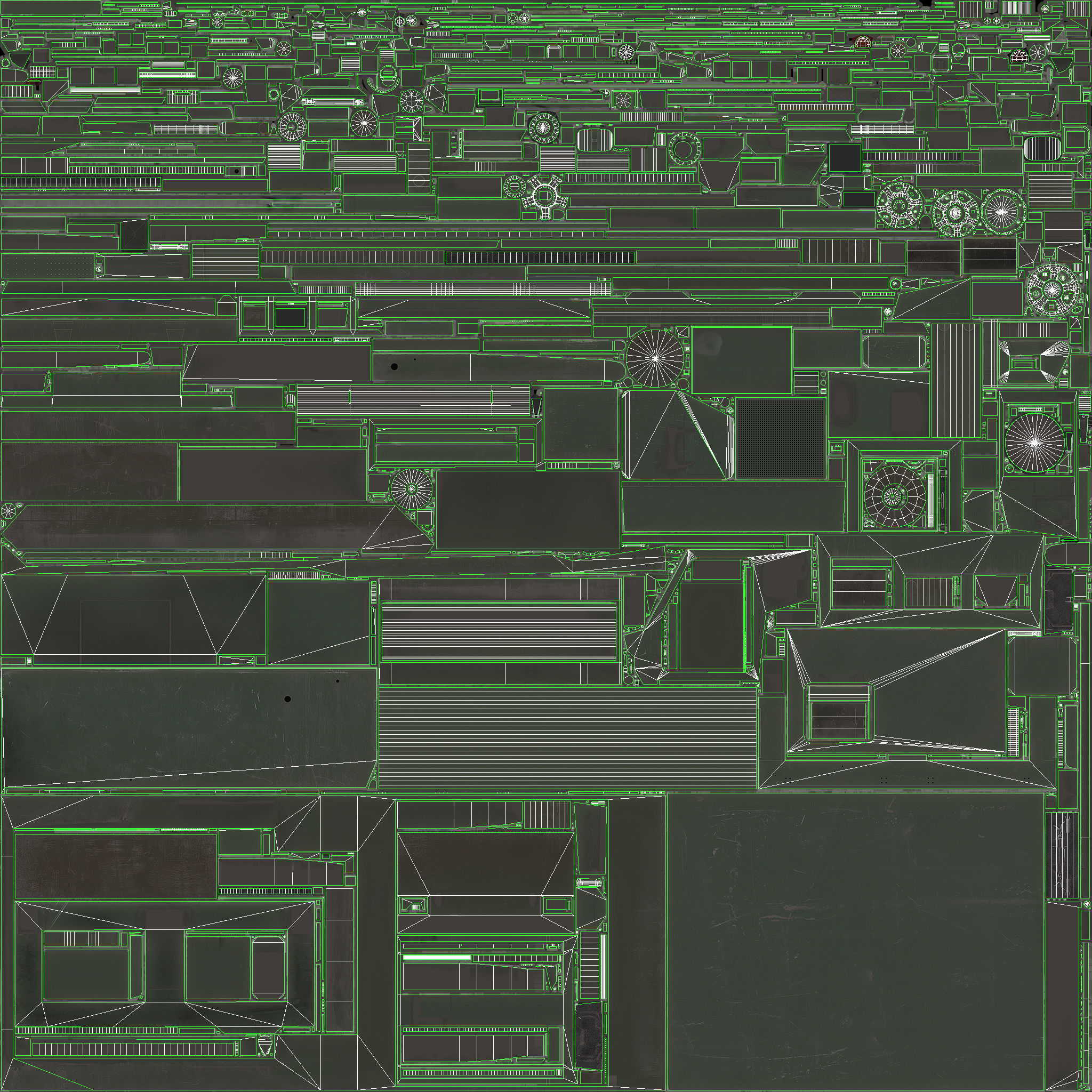 Multiple Launch Rocket System M270 Low-poly 3D model_15