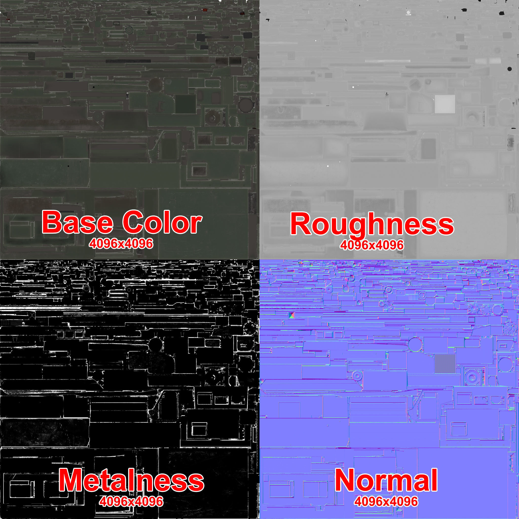 Multiple Launch Rocket System M270 Low-poly 3D model_21