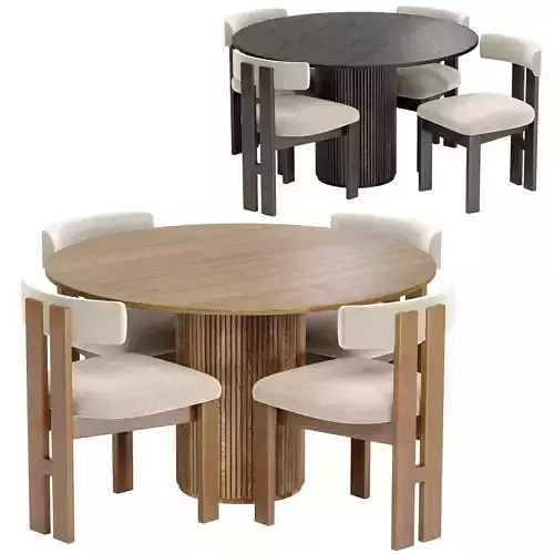 ceremonie chair with palaise dining table