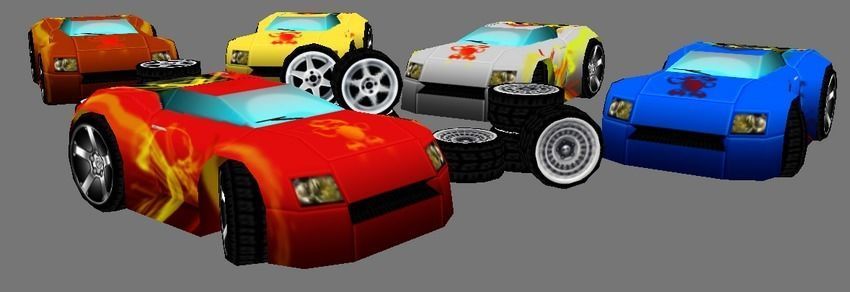 BASIC STYLE CAR Low-poly 3D model_12