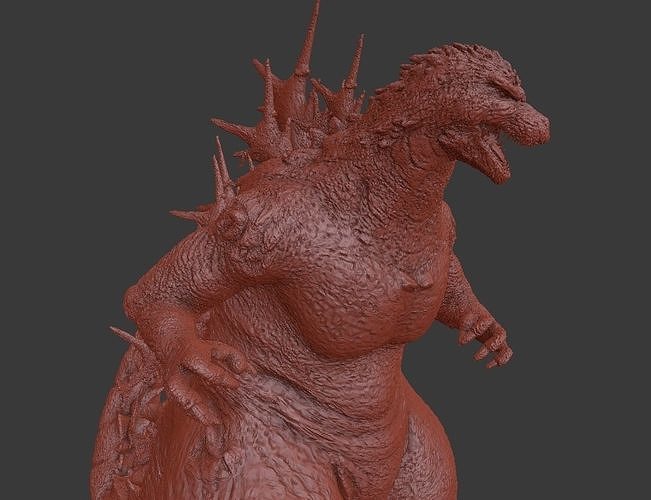 GODZILLA MINUS ONE For 3dprint 3D print model