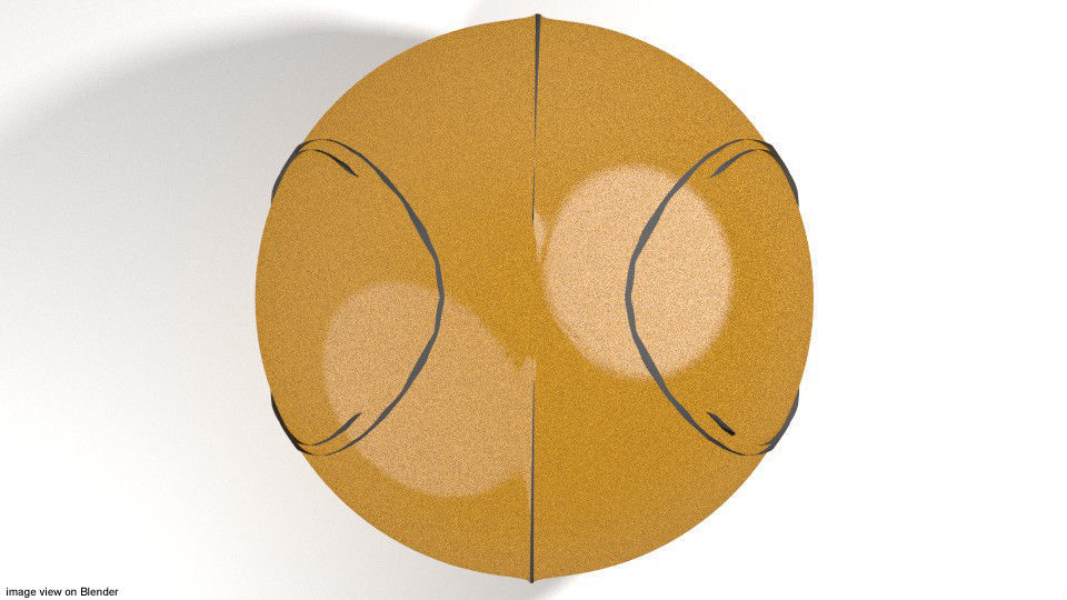 Sport Ball - Basketball 3D model_2