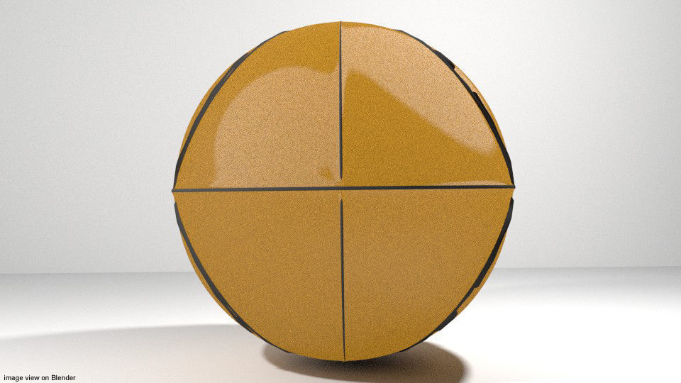 Sport Ball - Basketball 3D model_1