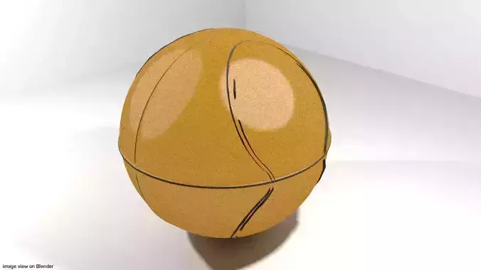 Sport Ball - Basketball 3D model