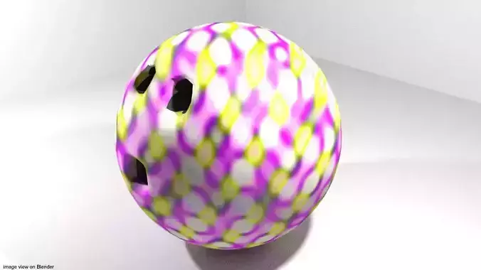Sport Ball - Bowling 3D model