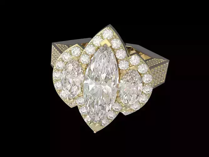  Marquise ring