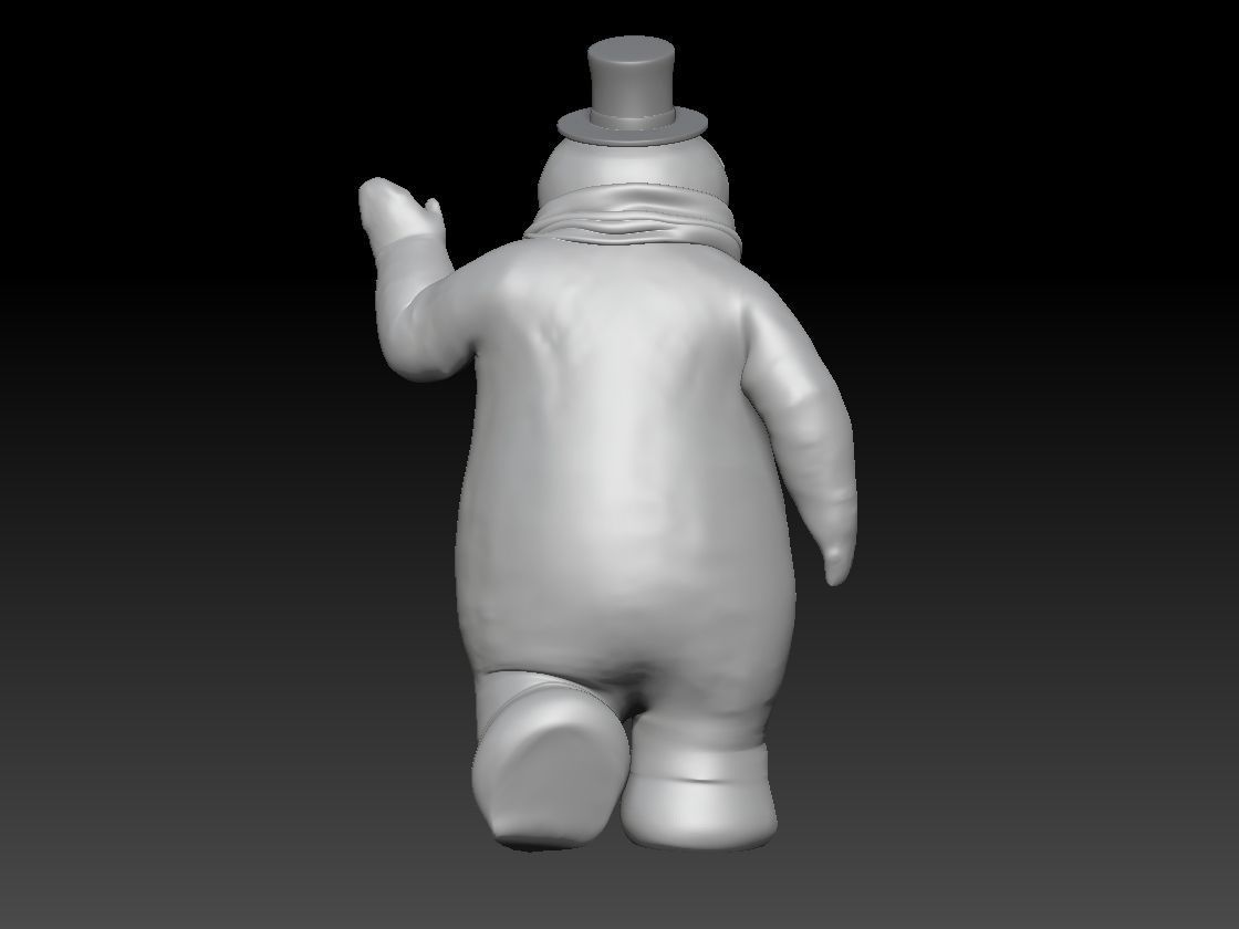 SNOWNMAN CHRISTMAS DECOR 3D print model_3