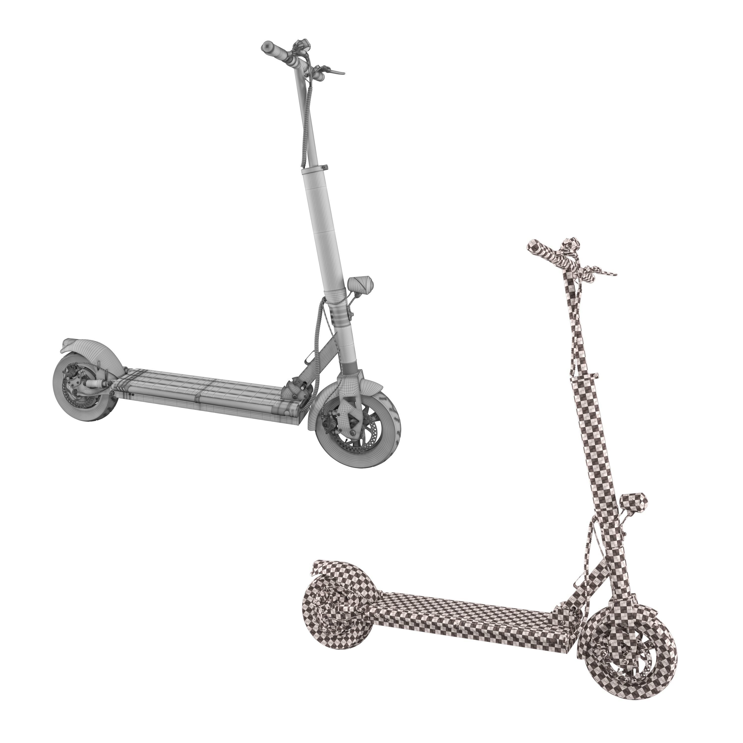 EVOLV Tour XL Electric Scooter 3D model_9