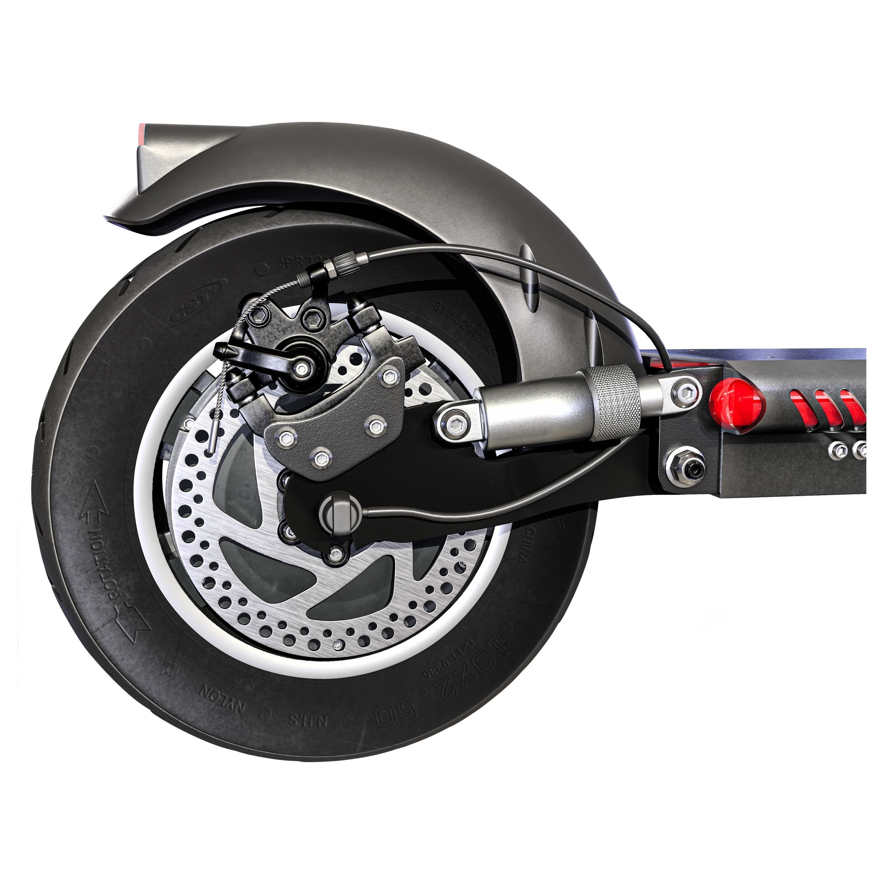 EVOLV Tour XL Electric Scooter 3D model_7