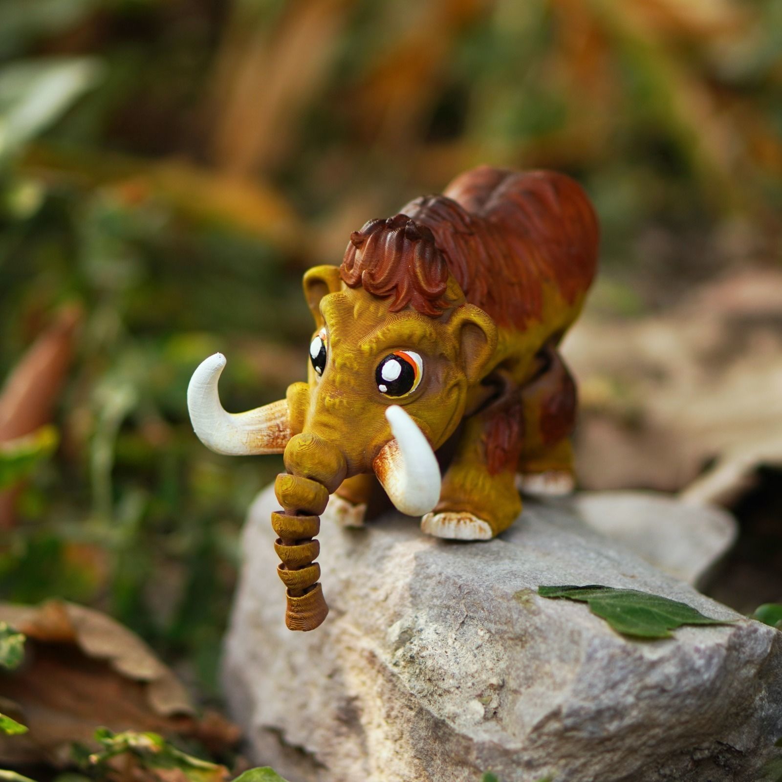 CUTE FLEXI MOMMATH ARTICULATED 3D print model_3