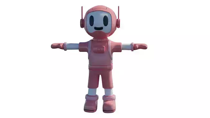 mascort cute Free 3D model
