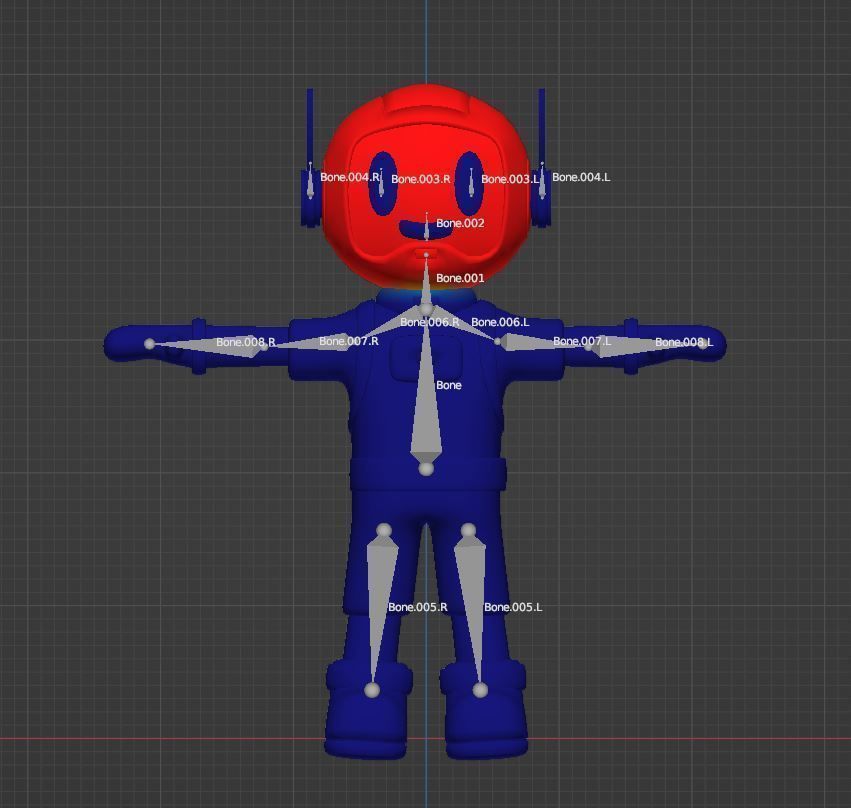 mascort cute Free 3D model_13