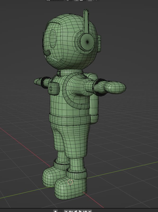 mascort cute Free 3D model_23