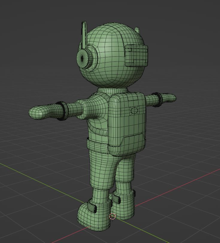 mascort cute Free 3D model_24