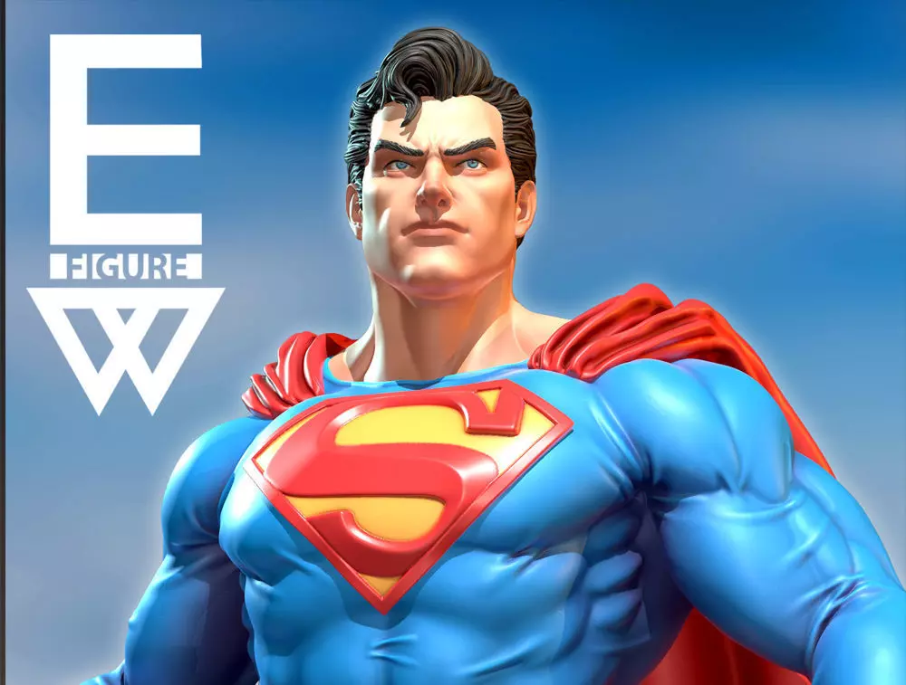 SUPERMAN - 3D STL READY TO PRINT 3D print model_0