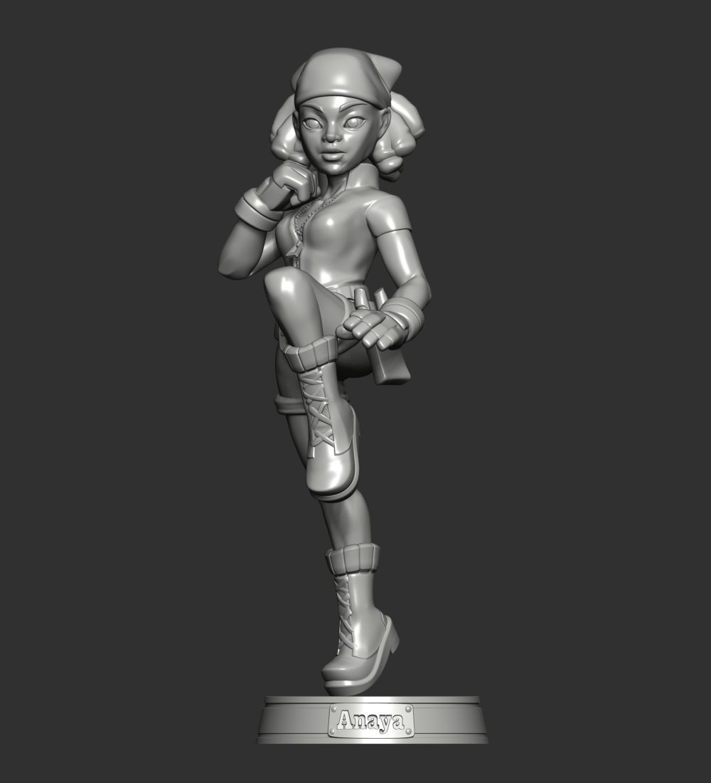 Anaya - Tomb Raider Reloaded 3D print model_4