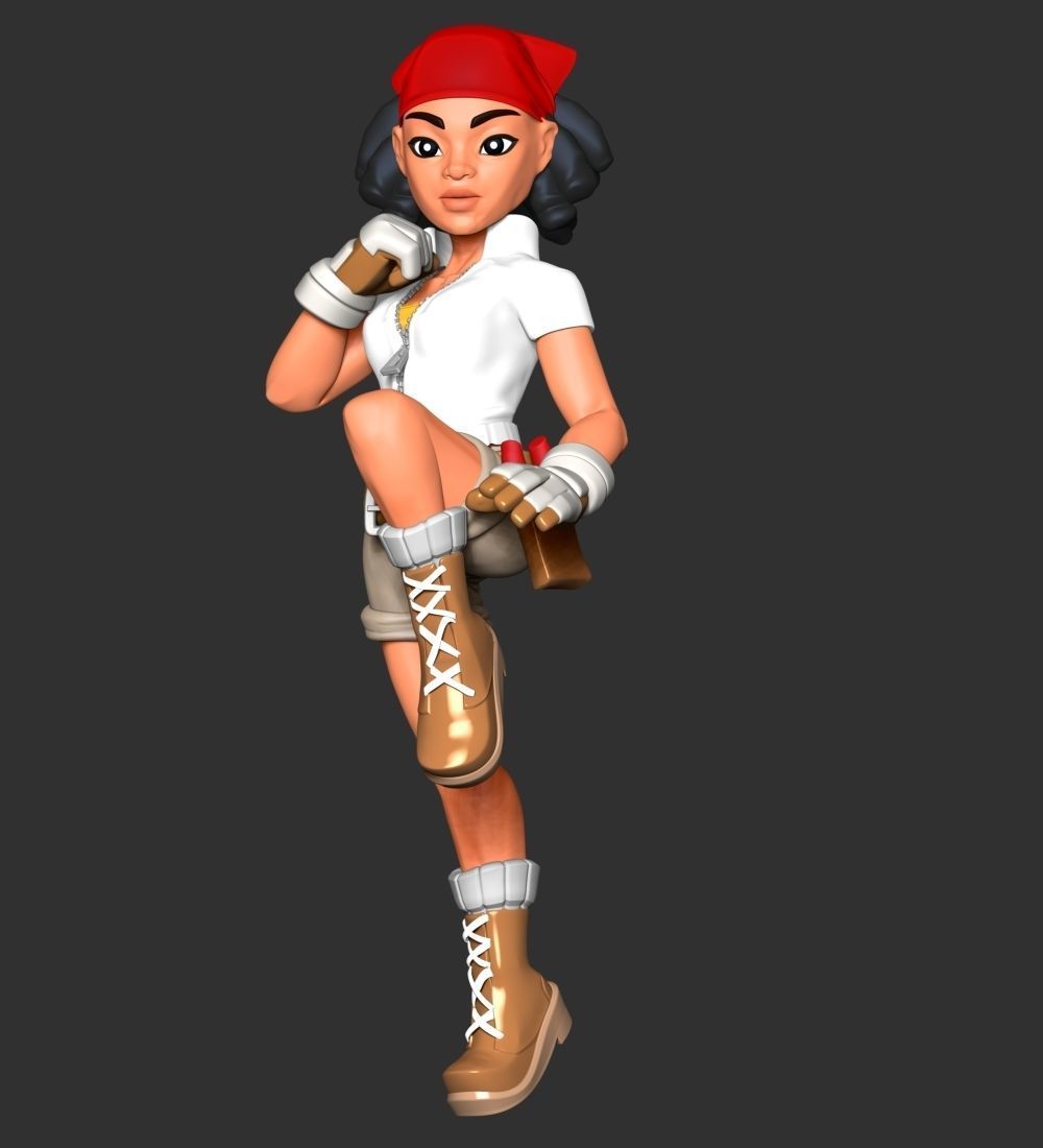 Anaya - Tomb Raider Reloaded 3D print model_2