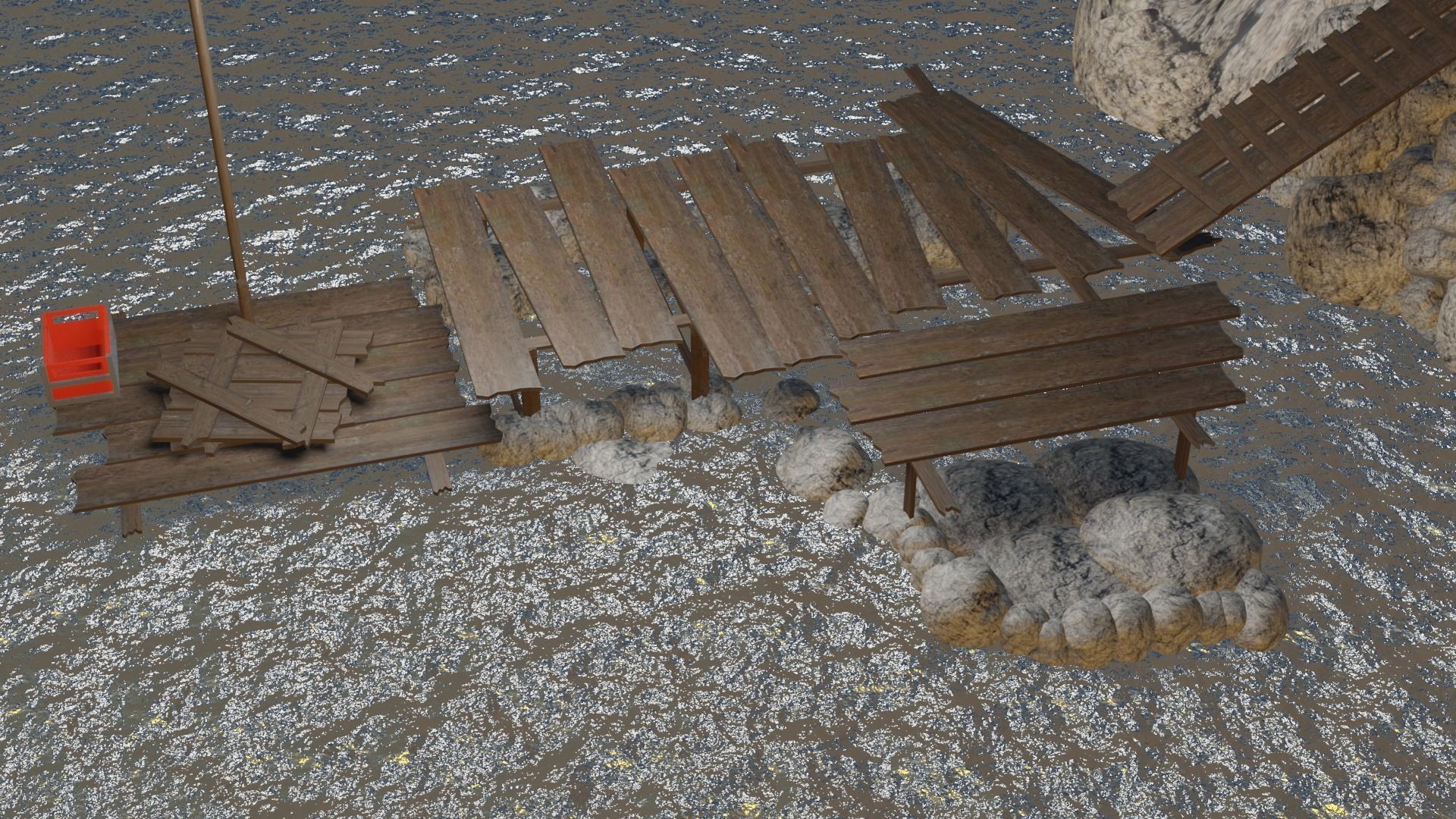 island survival 3D model_3