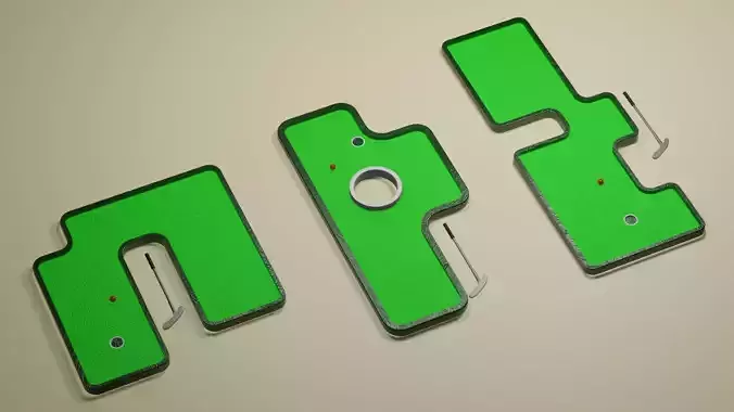 Miniature Golf Course 02 set