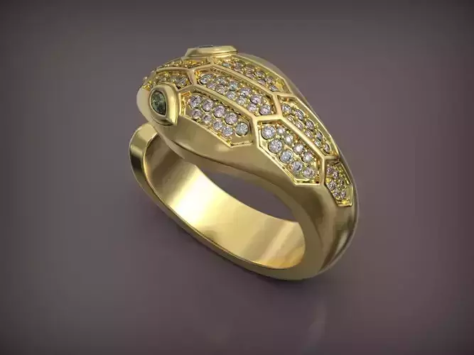 BVLGARY snake ring