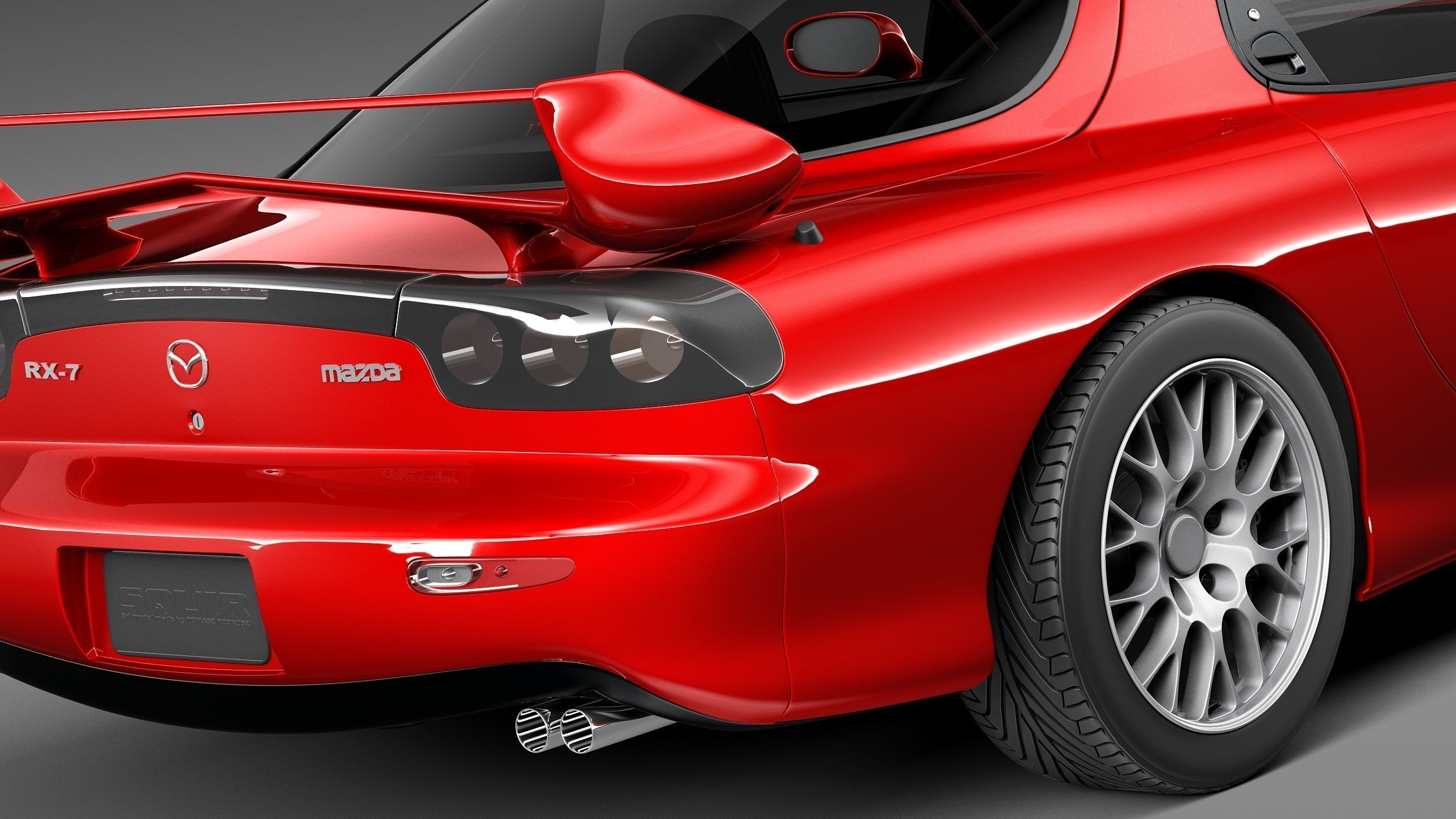Mazda RX-7 1998-2002 3D model_3