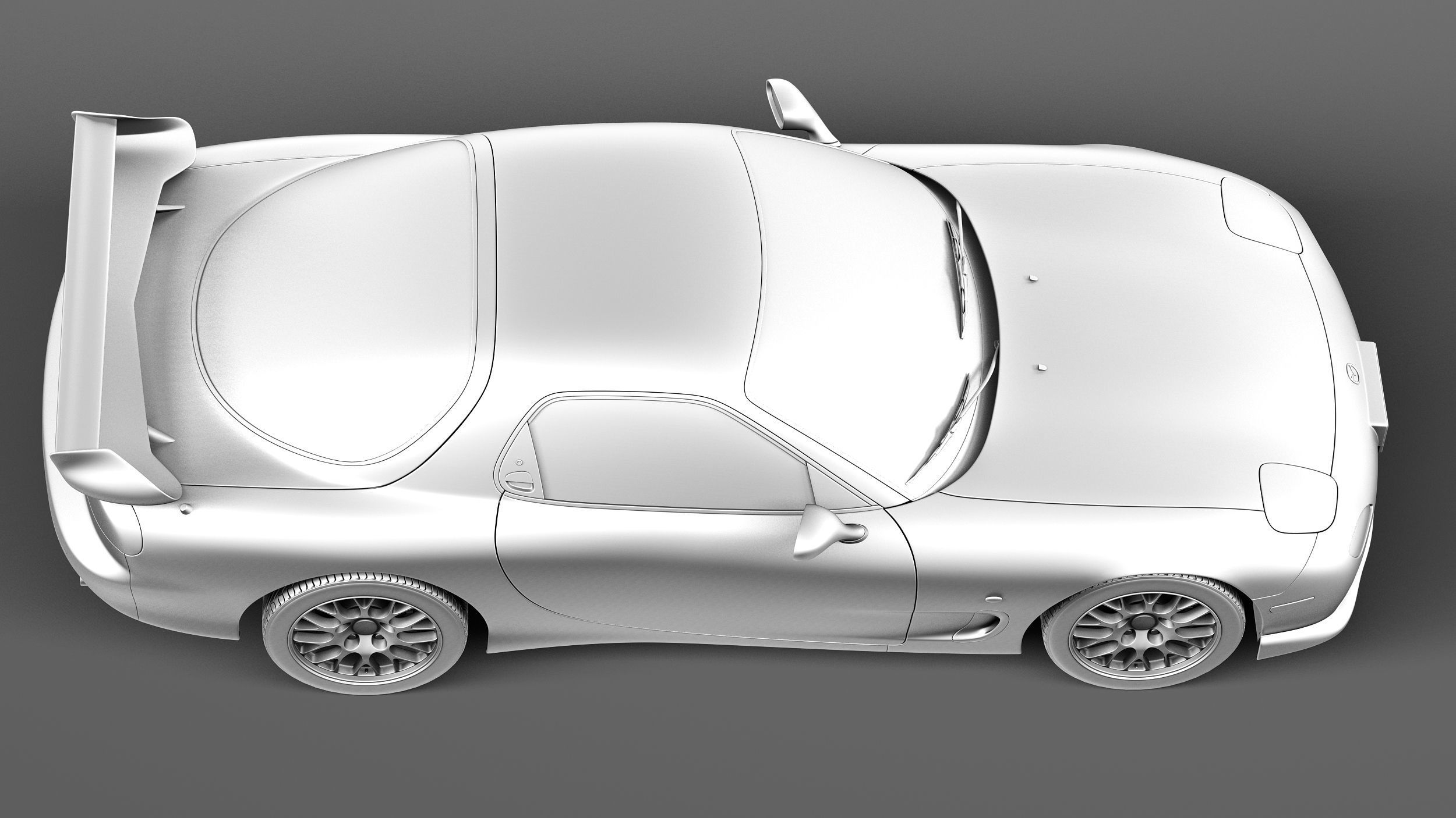 Mazda RX-7 1998-2002 3D model_15