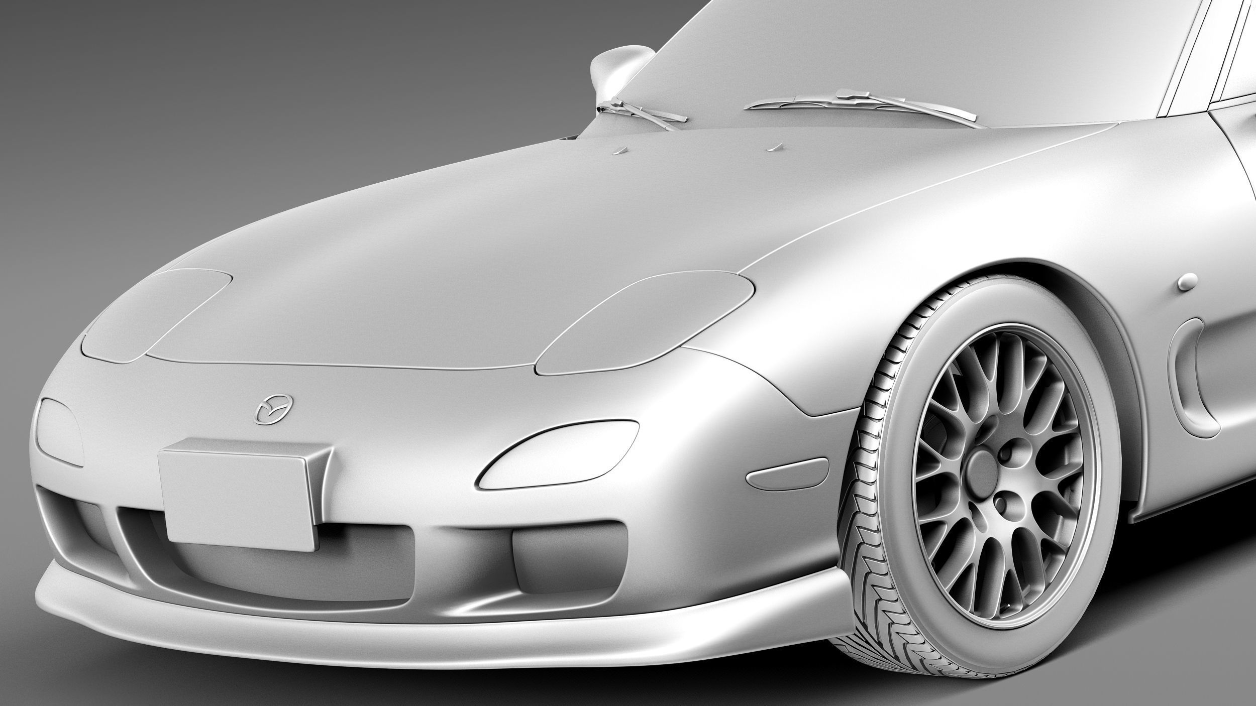 Mazda RX-7 1998-2002 3D model_10