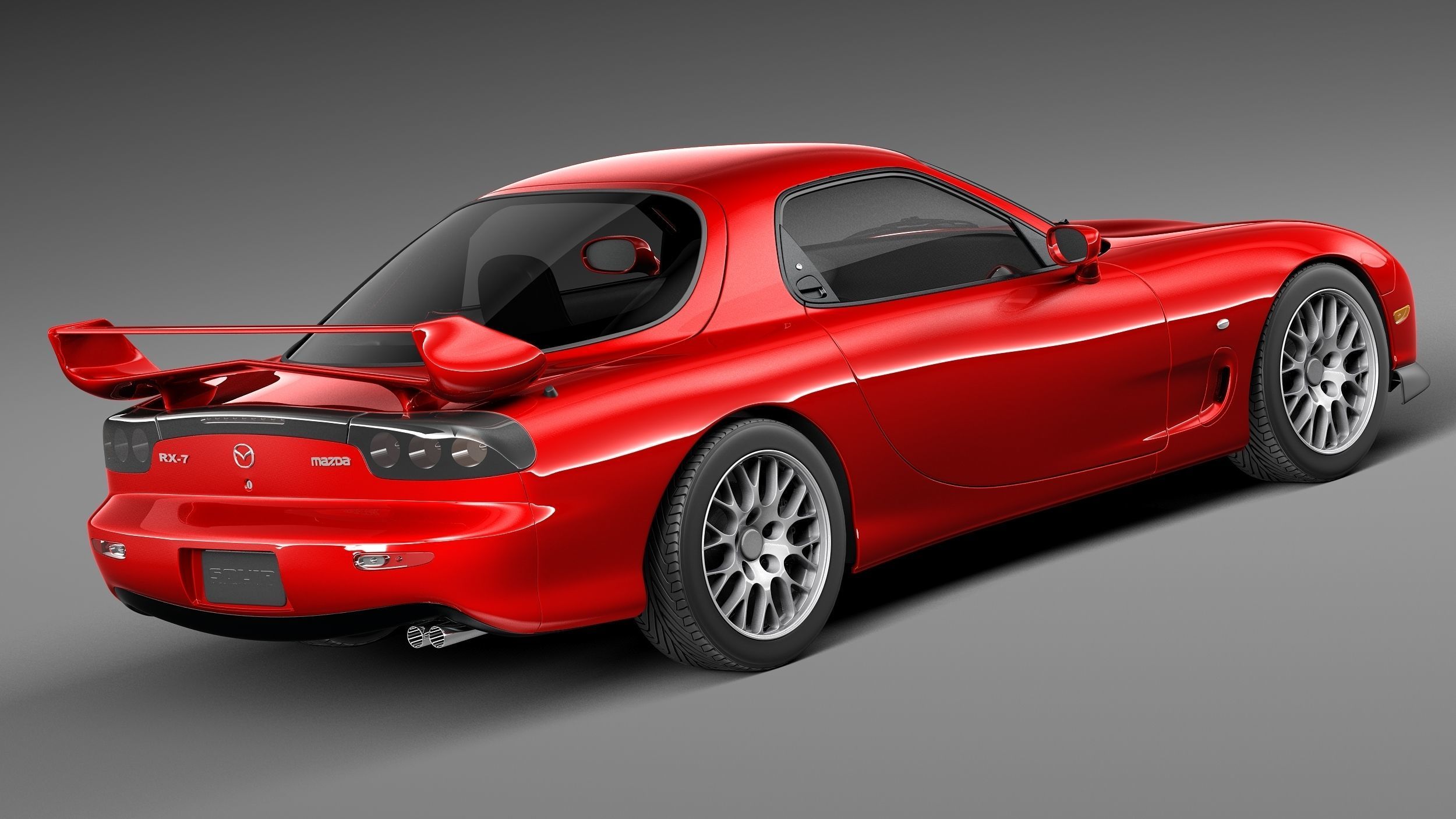 Mazda RX-7 1998-2002 3D model_4
