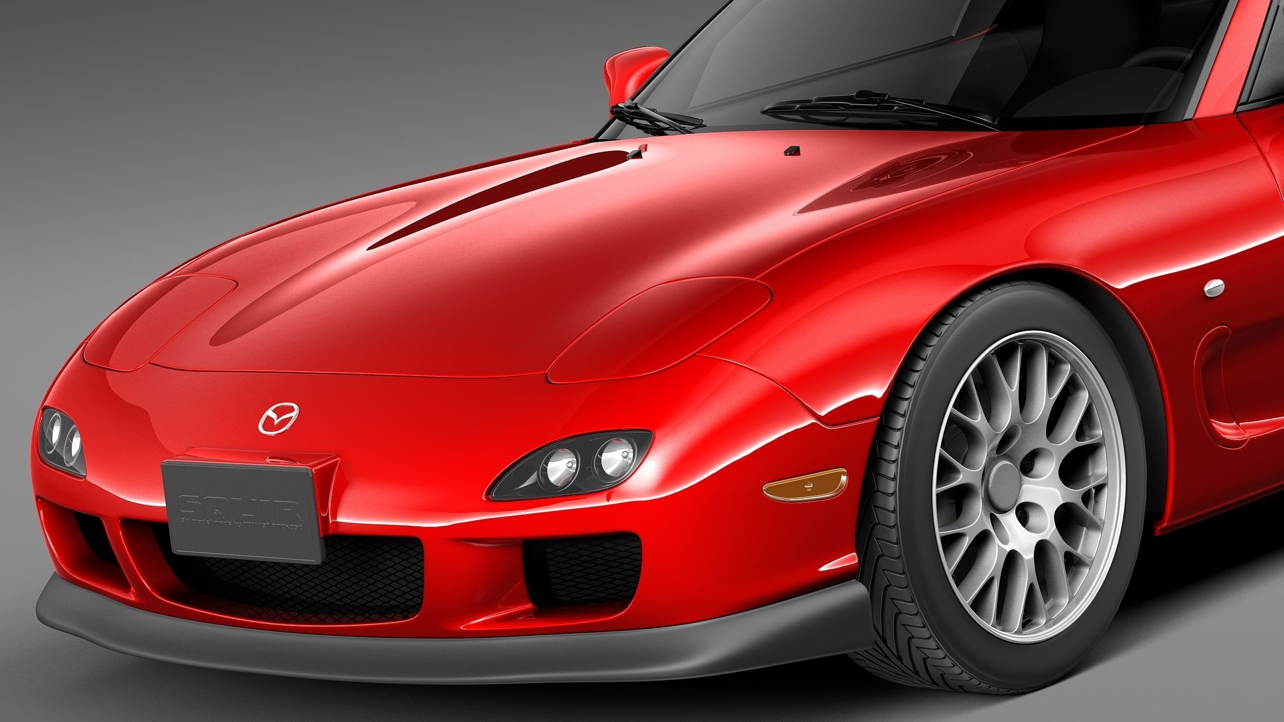 Mazda RX-7 1998-2002 3D model_2