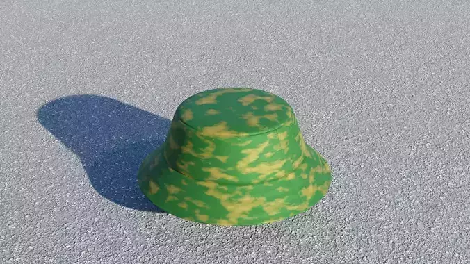Military hat 3D model