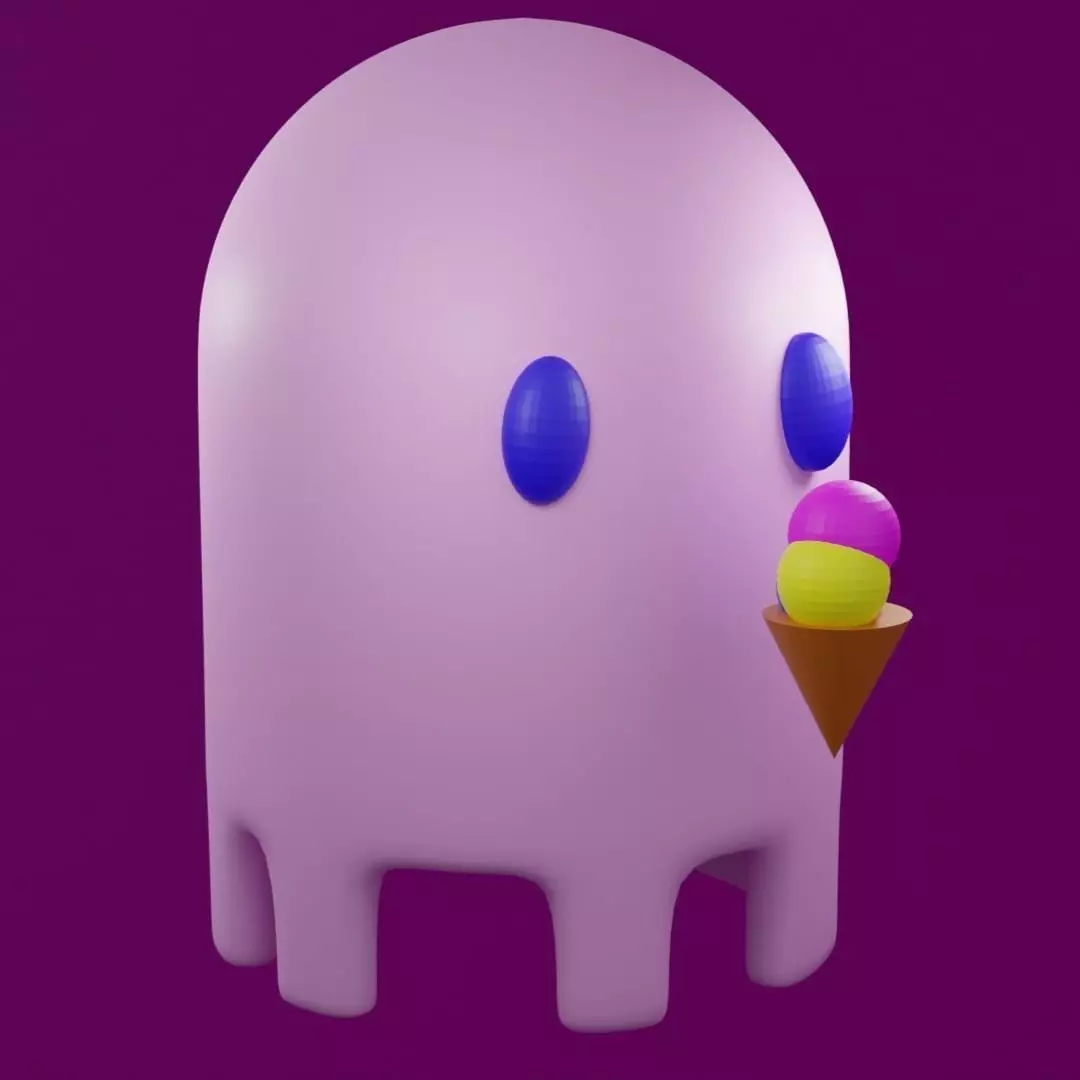 little Buddy In blneder Free low-poly 3D model