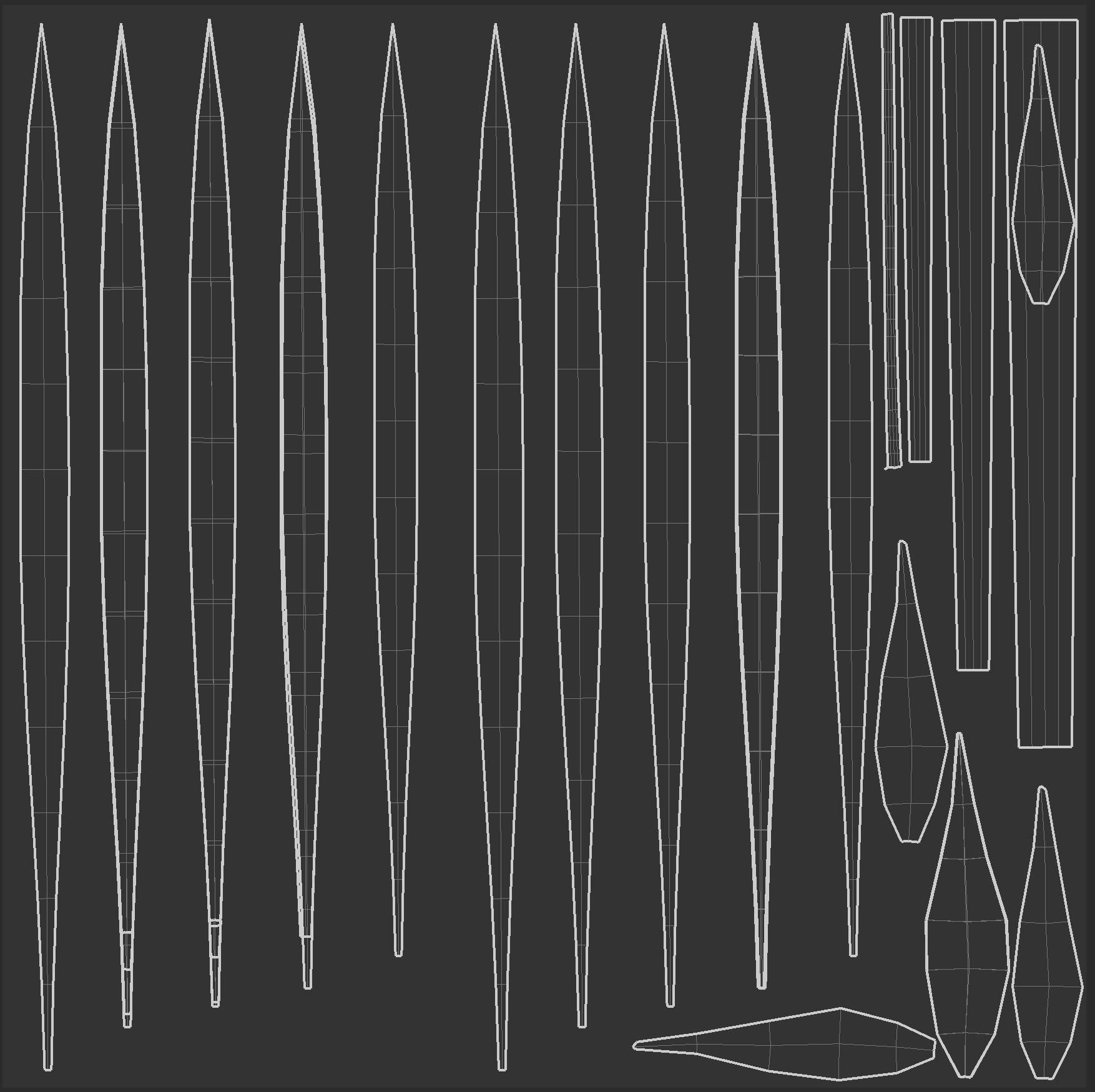 Realistic Grass Pack - CGrass v2 3D model_62