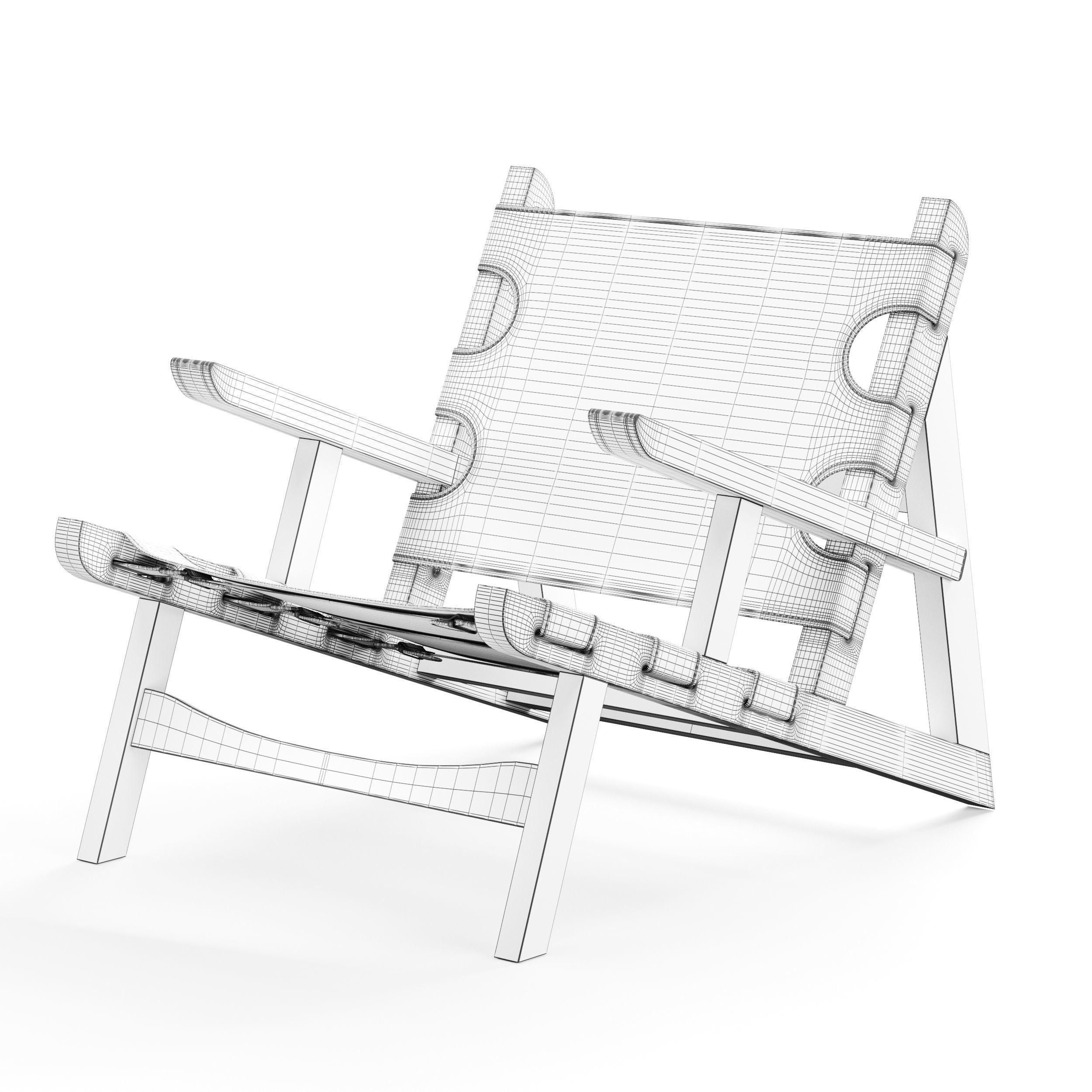 Tucson Lounge Chair   3D model_9