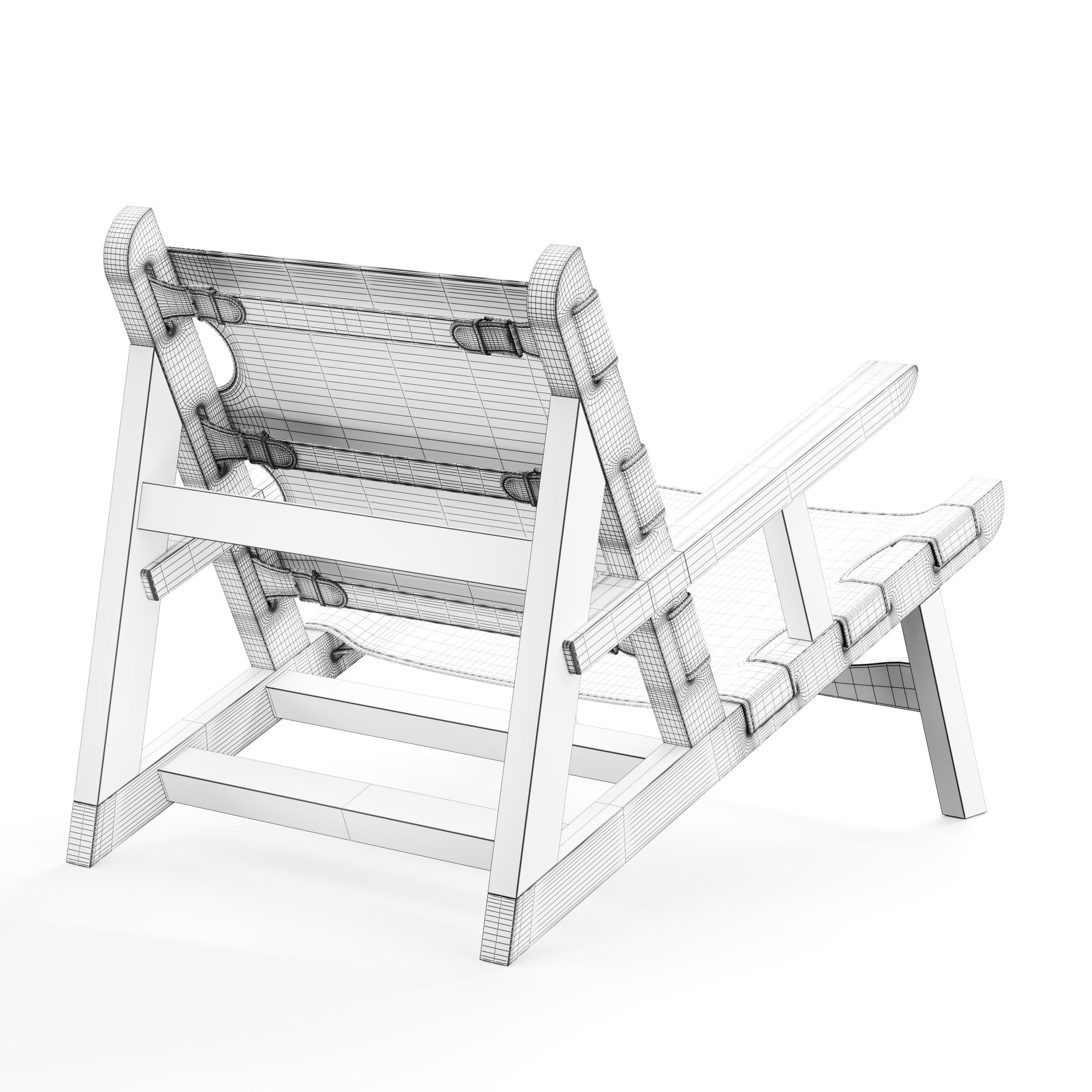 Tucson Lounge Chair   3D model_10