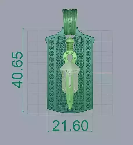 Pendant from Shock team