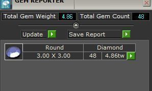 Circle Pendant With Diamonds 3885 3D print model_8